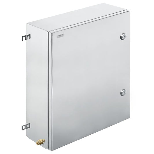 8000109913 - 620mm Electropolished Stainless Steel Terminal Box, IP66, RoHS Compliant