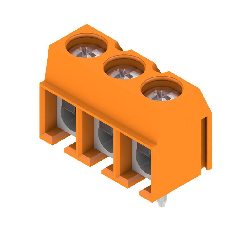 1791620000 - Orange 5.00mm PCB Terminals with 3.5mm Solder Pins  (Pack of 500)