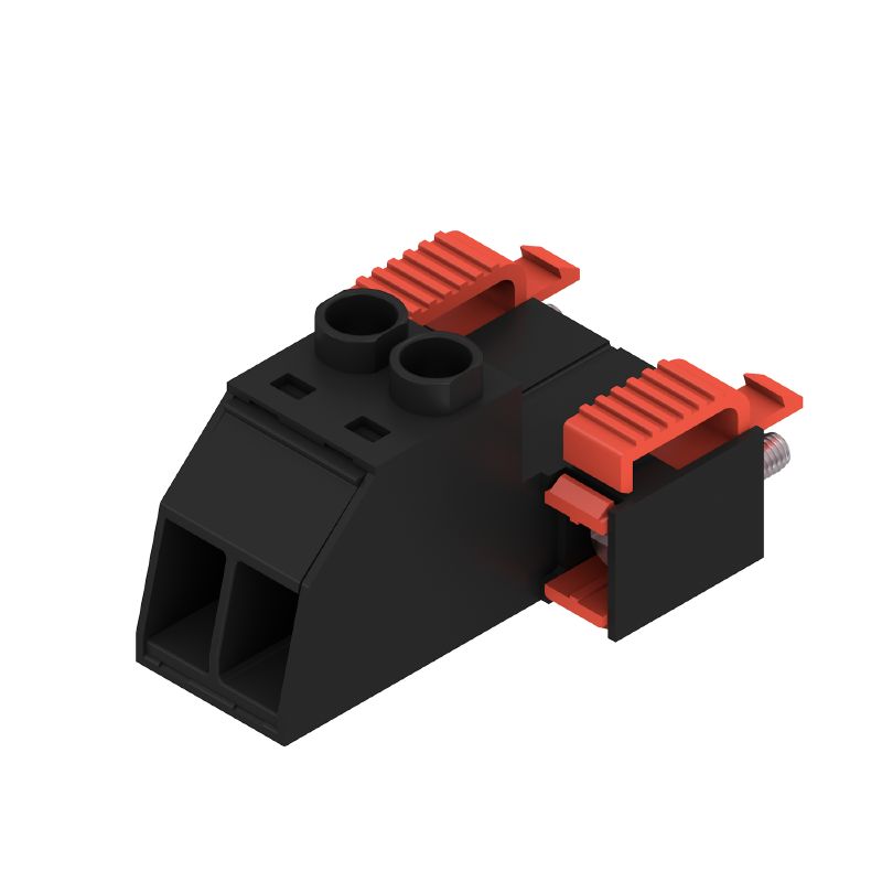 1950990000 - 7.62mm Male PCB Connector, 2 Poles, 180° Angle  (Pack of 100)