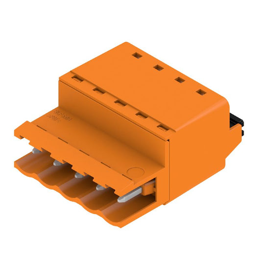 1335360000 - 5-Pole Push-In Connector, 5.08mm Pitch, ROHS/UL Approved  (Pack of 72)