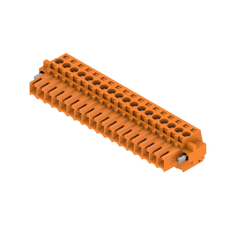 1620770000 - 18-Pole 3.50mm Female PCB Connector with 180° Orientation  (Pack of 24)