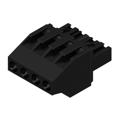 1959080000 - 5mm 4-Pole Female Connector with 270° Angle and Clamping Yoke  (Pack of 90)