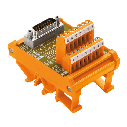 8005201001 - 15-Pole IEC Compliant Plug with Rugged Design