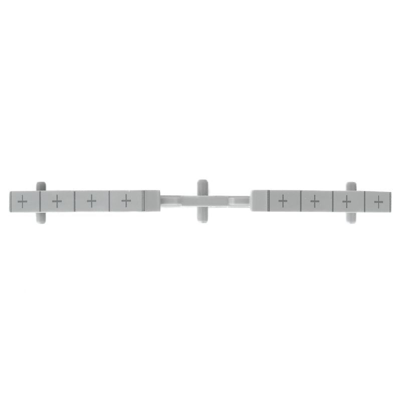 1350540000 - Grey Polycarbonate Partition Plate, 2mm x 41.1mm x 70mm  (Pack of 10)