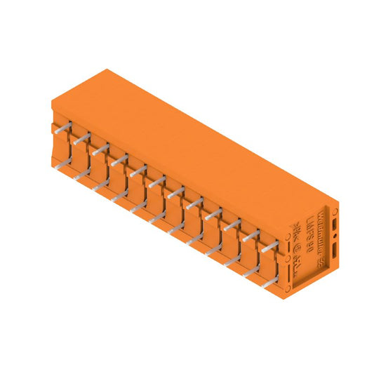 1332070000 - 5mm Pitch Terminal Block, 12 Poles, Orange Finish  (Pack of 25)