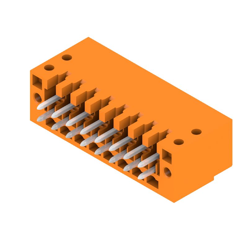 1757010000 - 3.50mm 16-Pole Male PCB Connector with Flange  (Pack of 48)