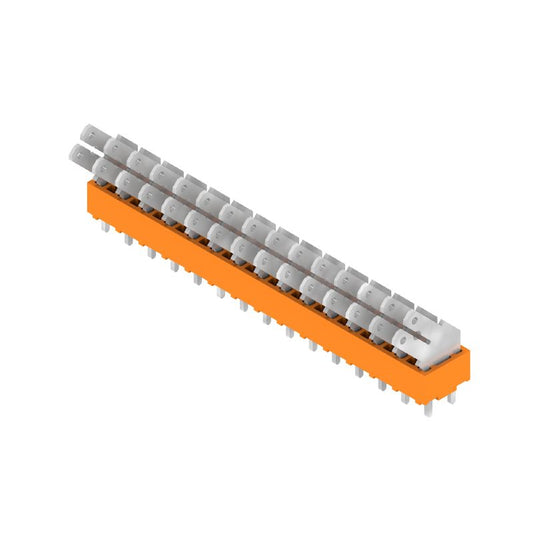 9511920000 - 15-Pole PCB Terminal, 5mm Pitch, 135° Angle, Tin Coated  (Pack of 50)