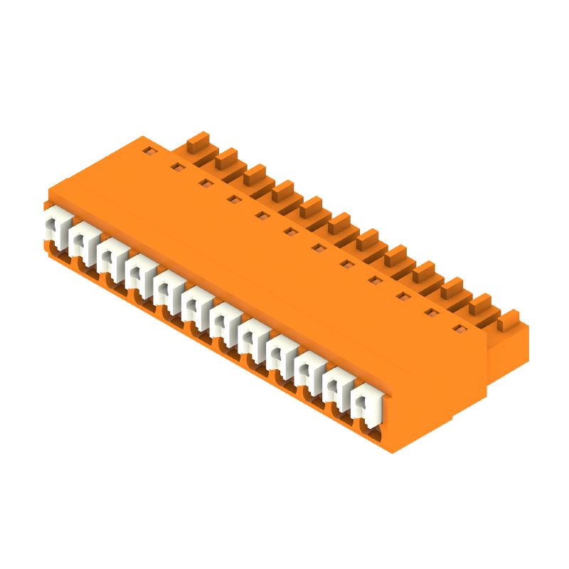 2541460000 - 3.81mm Female PCB Connector, 12 Poles, 180° Push-In  (Pack of 50)