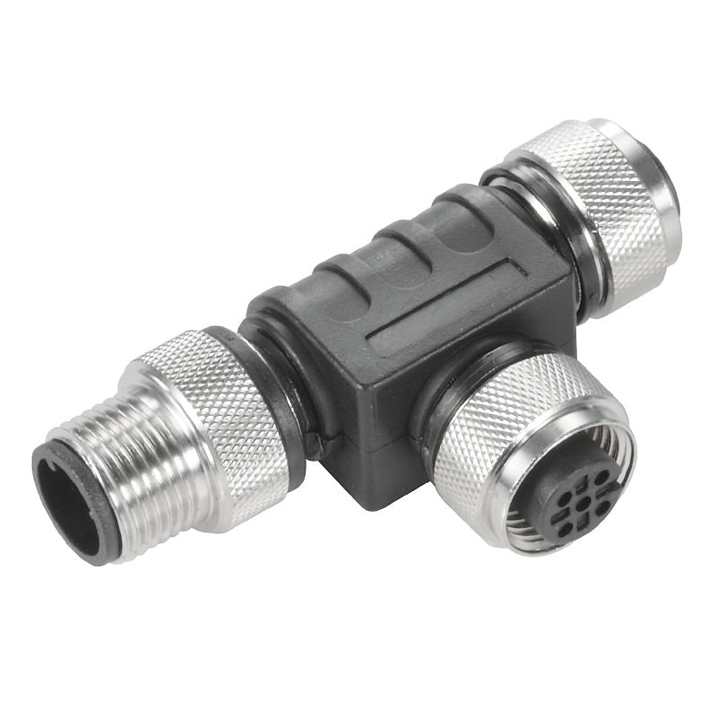 1009370000 - M12 Y Connector, RoHS Compliant, 24.64g, 0.8-1.2 Nm
