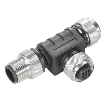 1009370000 - M12 Y Connector, RoHS Compliant, 24.64g, 0.8-1.2 Nm