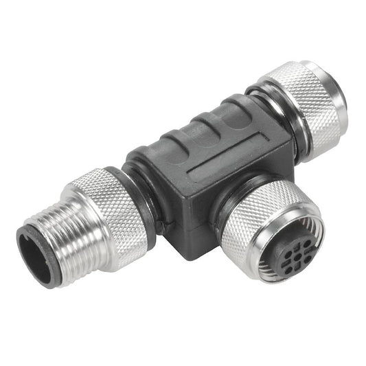 1009370000 - M12 Y Connector, RoHS Compliant, 24.64g, 0.8-1.2 Nm