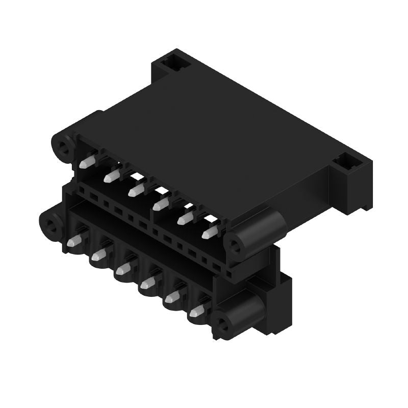 1828930000 - 5.08mm 12-Pole PCB Connector, 180° Male Header, Black  (Pack of 28)