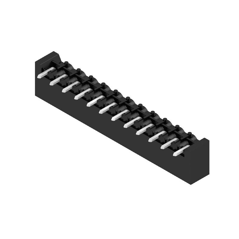 1155430000 - 5.08mm Male PCB Connector, 12 Poles, Black  (Pack of 50)