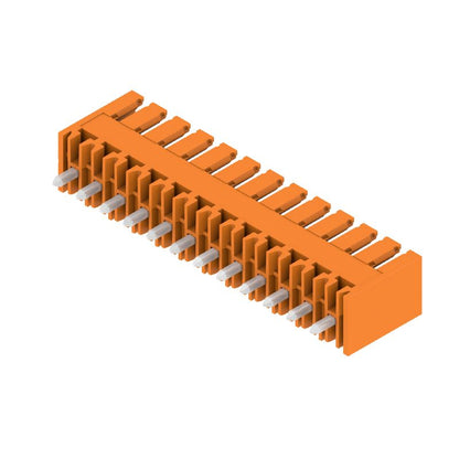 1604570000 - 12-Pole 3.5mm PCB Plug Connector with 180° Elbow  (Pack of 50)