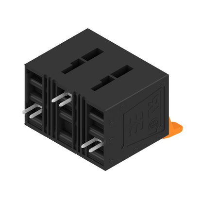 2492010000 - 15mm Black 3-Pole Terminal with 5mm Solder Pin  (Pack of 30)