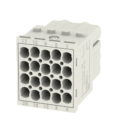 1428930000 - 20-Pole HDC MHE 500V Module, 16A Crimp Connection