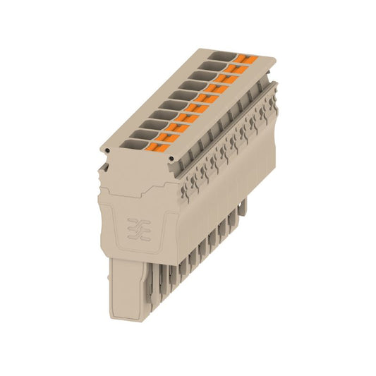 2829070000 - Beige 10-Pole Plug, 6 mm², 800 V, 41 A, 51 mm Deep  (Pack of 10)