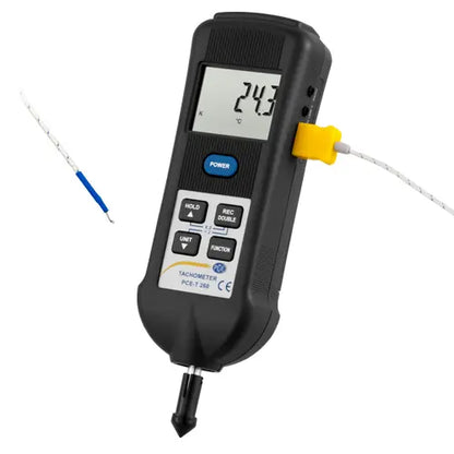 PCE-T 260 - Versatile Tachometer for Speed & Temperature Measurements