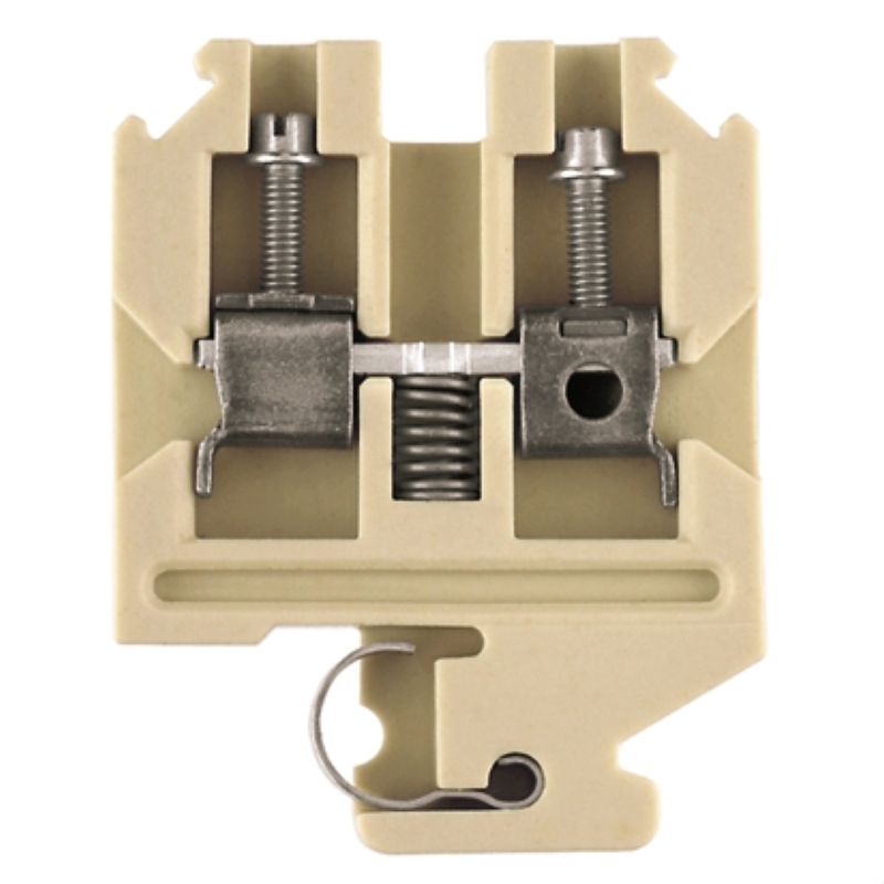 1598080000 - 4mm² Feed-Through Terminal Block, 32A, White  (Pack of 25)