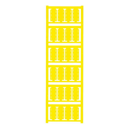 1323450000 - Yellow SlimFix X Cable Markers, 24 x 13.62 mm, 7-40 mm  (Pack of 120)