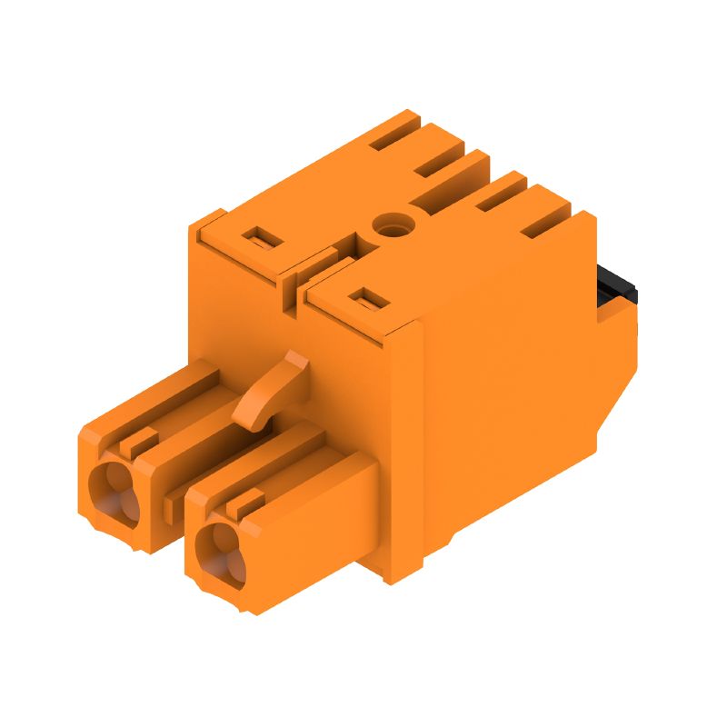 1043790000 - 7.62mm Female PCB Connector with PUSH IN Wire Connection  (Pack of 120)