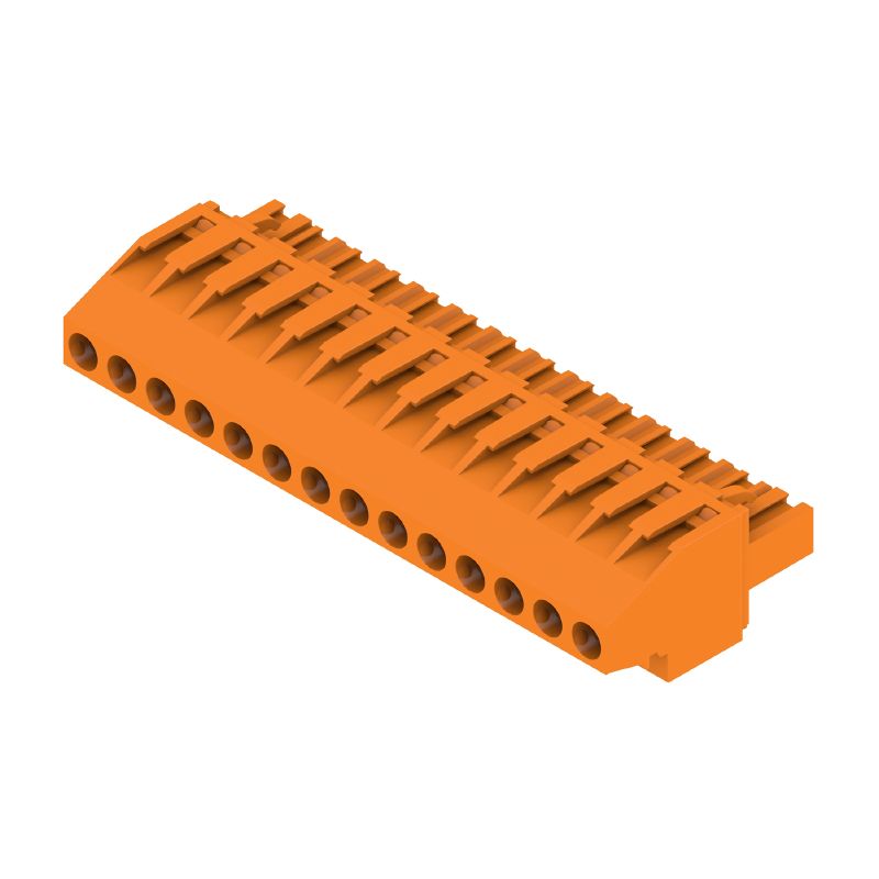1958760000 - 14-Pole 5mm Female PCB Connector for Clamping Connections  (Pack of 24)