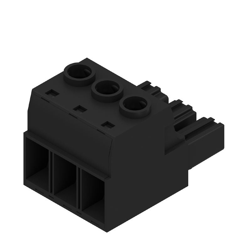 1924550000 - 10.16mm Female Plug PCB Connector, 3 Poles, 180° Angle  (Pack of 40)