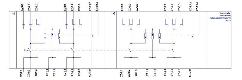 2683060000 - Dual MPP Photovoltaic Combiner Box with Surge Protection