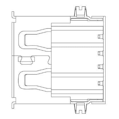 2563710000 - 90° USB 2.0 PCB Connector, 480 Mbps, Durable PBT  (Pack of 100)