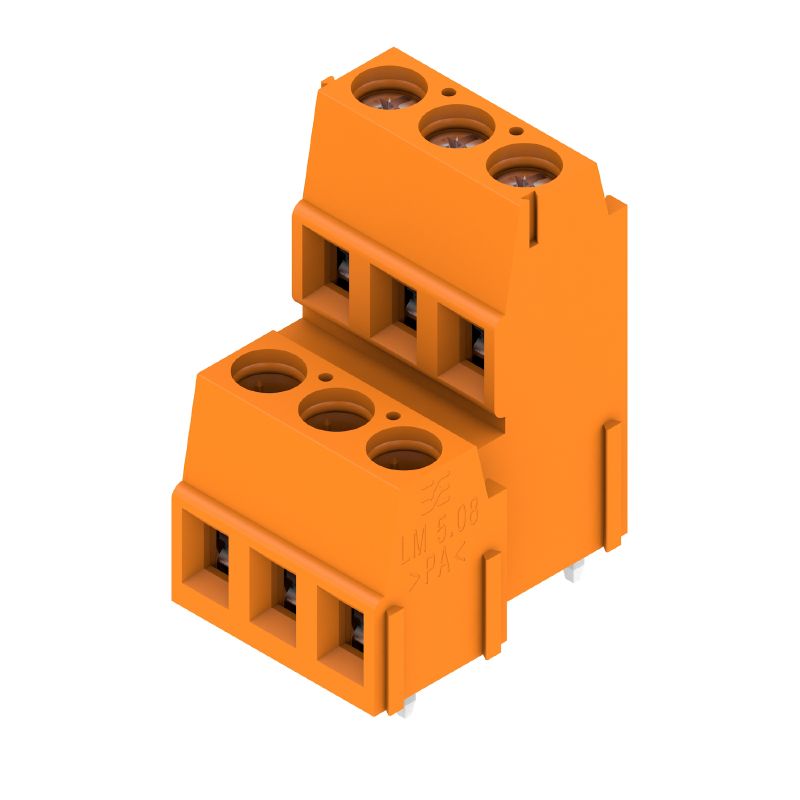 1768860000 - 5.08mm Pitch 6-Pole Terminal, 90° Connection, Tin-Coated  (Pack of 64)