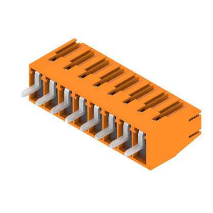1845070000 - 3.50mm PCB Terminal, 8 Poles, 90° Angle, 3.2mm Pins  (Pack of 60)