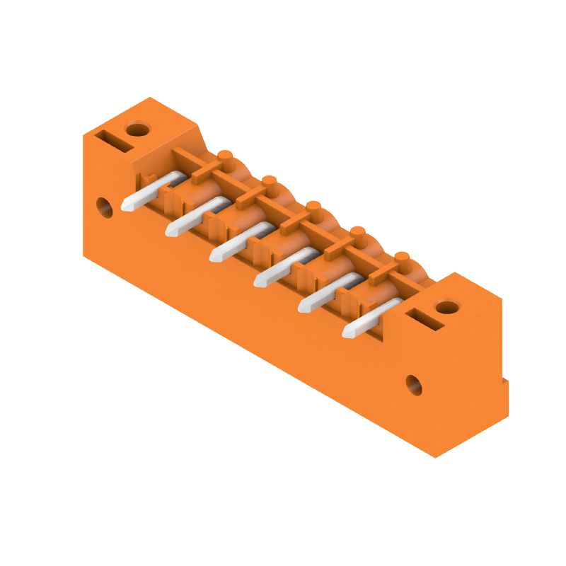 1148740000 - 5.08mm PCB Male Header Connector, 6 Poles, 90° Elbow  (Pack of 42)