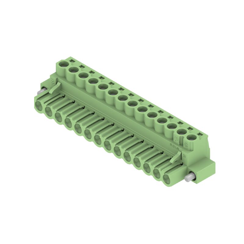 1530390000 - 14-Pole 5.08mm Female Plug PCB Connector, 180° Angle  (Pack of 18)