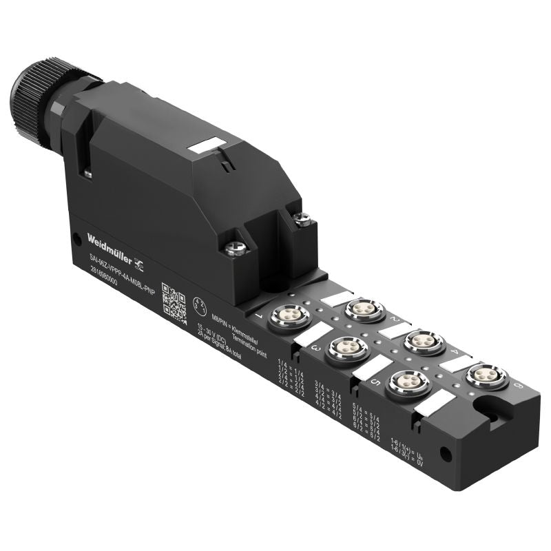 2818980000 - M8 Sensor-Actuator Distributor with LED Indicators and 4 Poles