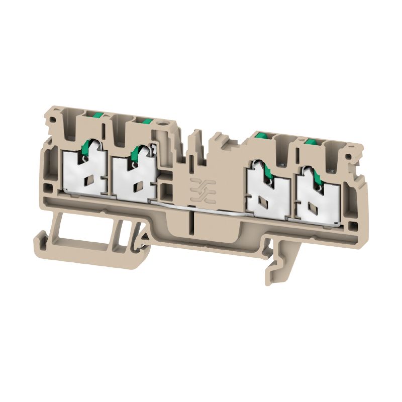 2674550000 - S4C 2.5mm² Terminal Block, 24A, Dark Beige  (Pack of 100)