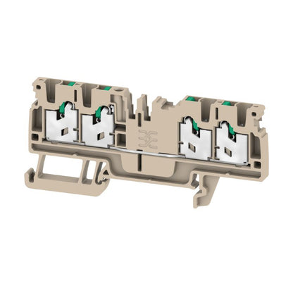 2674550000 - S4C 2.5mm² Terminal Block, 24A, Dark Beige  (Pack of 100)
