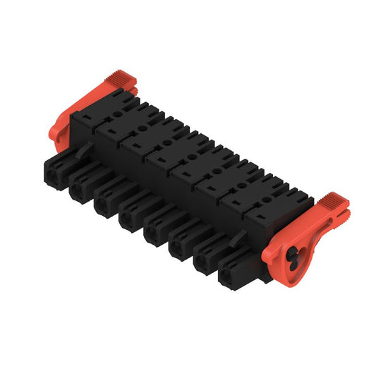 1227440000 - 7.62mm 8-Pole PCB Plug-in Connector with PUSH IN Actuator  (Pack of 24)