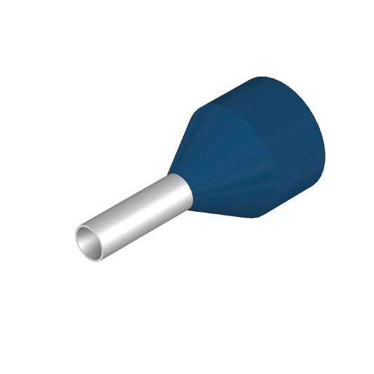 9006670000 - Blue Wire Ferrule 7.9mm for Short-Circuit Proof Connections  (Pack of 100)