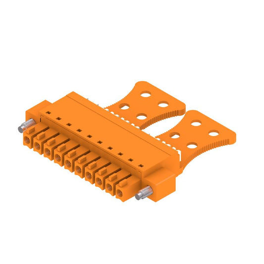 1236020000 - 10-Pole 3.81mm PCB Connector with Push-In Clamping  (Pack of 50)