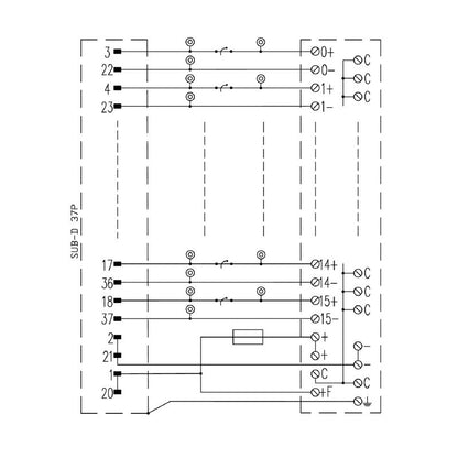 1308280000 - Compact 81mm Two-Wire Interface Device with Tension-Clamp