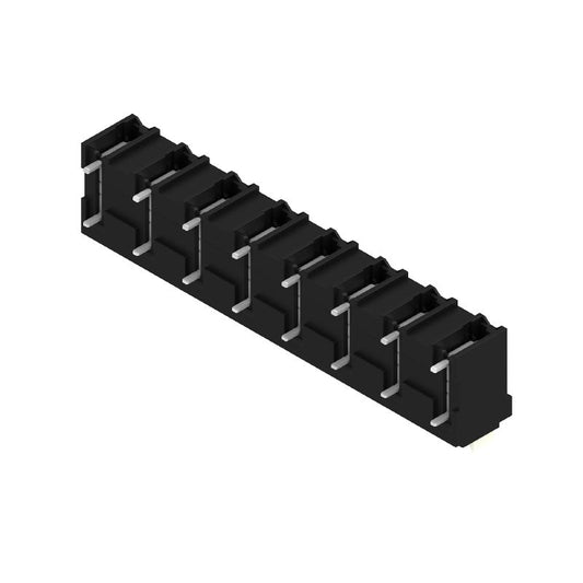 1869800000 - Black 7.50mm PCB Terminal, 8 Poles, 1.5mm Solder Pin  (Pack of 9)