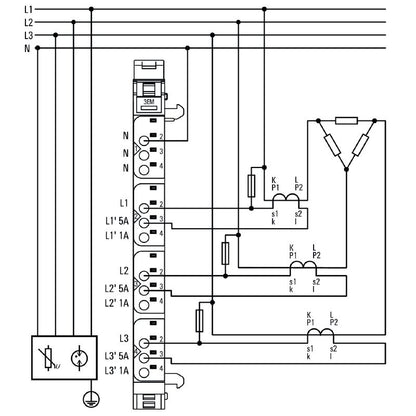 2007420000 - 6-Channel Remote I/O Module for Power Measurement, IP20
