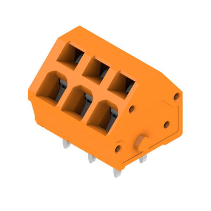 1913820000 - 5.00 mm PCB Terminals, 3 Poles at 135°, Tension-Clamp  (Pack of 100)