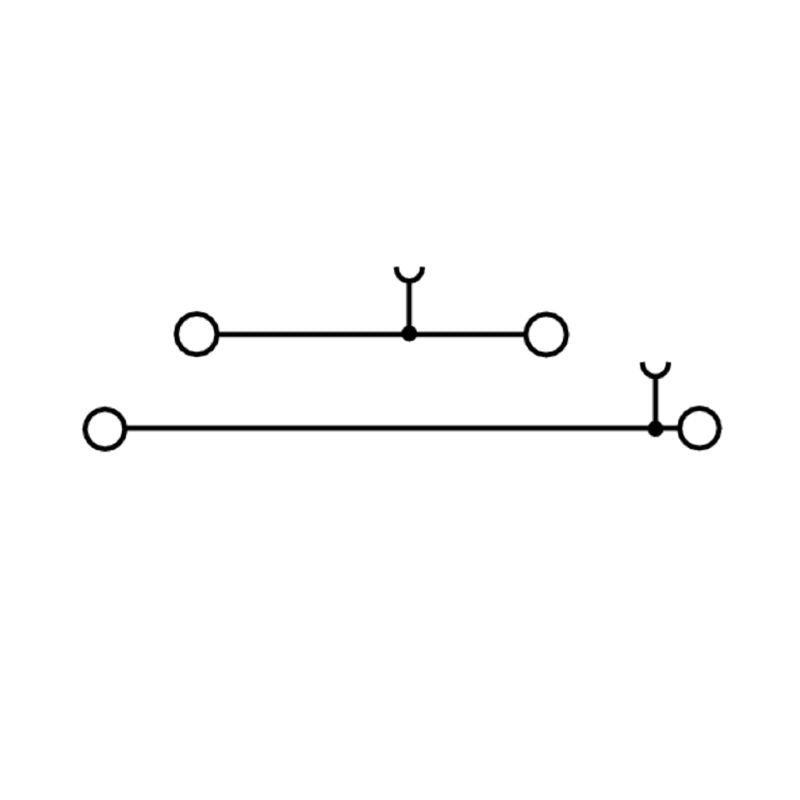 1768800000 - Beige Feed-Through Terminal for 2.5 mm² Wire, 20 A  (Pack of 50)