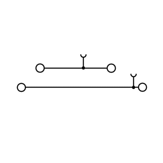 1768800000 - Beige Feed-Through Terminal for 2.5 mm² Wire, 20 A  (Pack of 50)