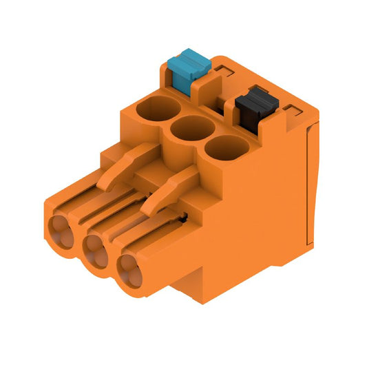 2764380000 - 5.08mm 3-Pole Female PCB Plug Connector, 90-Degree Angle  (Pack of 120)
