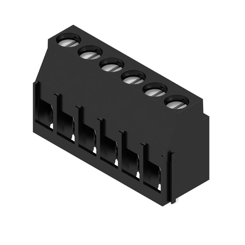 1507440000 - 5.08mm 6-Pole Right Angle PCB Terminal with 3.2mm Pins  (Pack of 60)