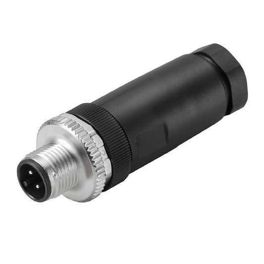 1807340000 - M12 Field Attachable Connector, 6-8mm, IP67, 4A