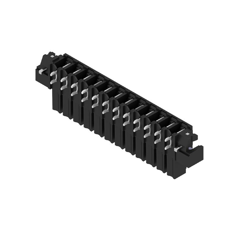 1028840000 - 12-Pole 3.81mm Female PCB Connector with Solder Flange  (Pack of 50)