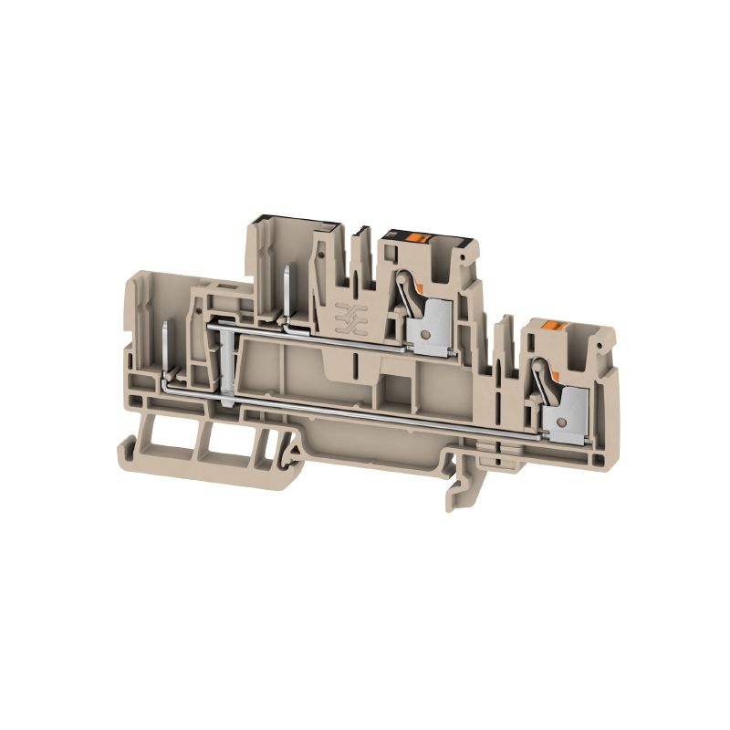 2540260000 - 4mm² Feed-Through Terminal with PUSH IN Connection  (Pack of 50)